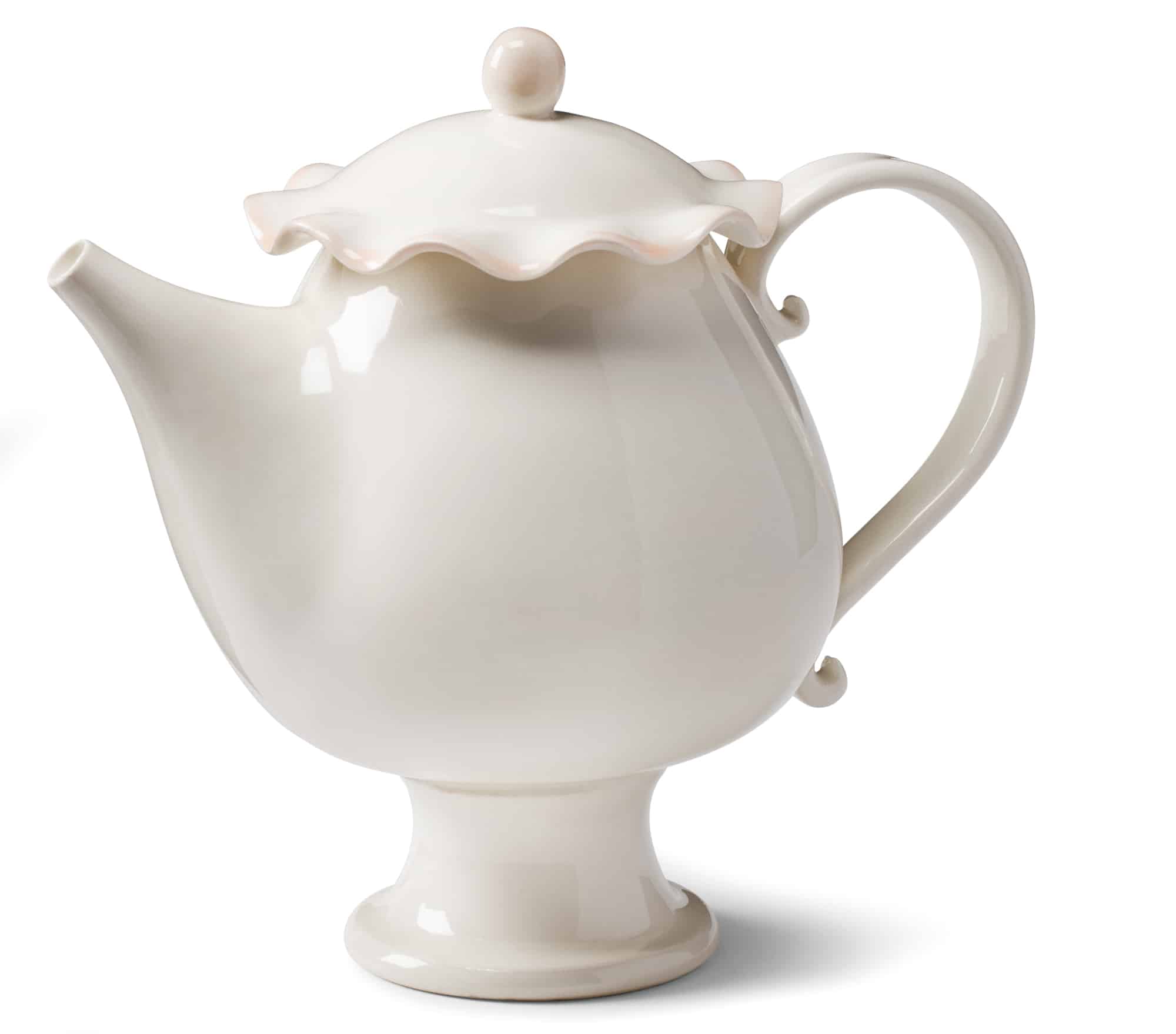 Porcelain tea pot $100 by Stéphanie Goyer-Morin