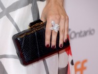 TIFF Soiree, actress Alix Angelis, fashion detail, credit WireImage Getty for TIFF