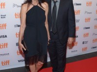 TIFF Soiree, actress Shohreh Aghdashloo and actor Houshang Touzie, credit WireImage Getty for TIFF