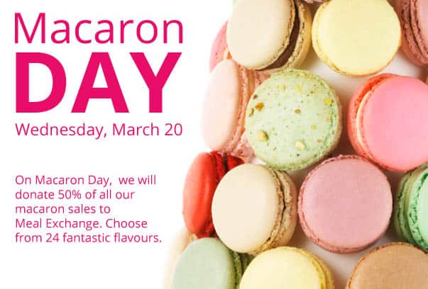 Macaron Day at Nadege on March 20