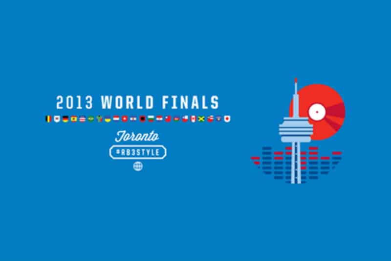 Toronto is hosting Red Bull Thr3estyle's WORLD FINALS, the actual