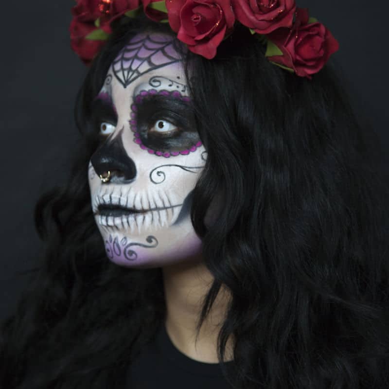 How To: Day of the Dead Inspired Calavera Makeup Tutorial Shedoesthecity
