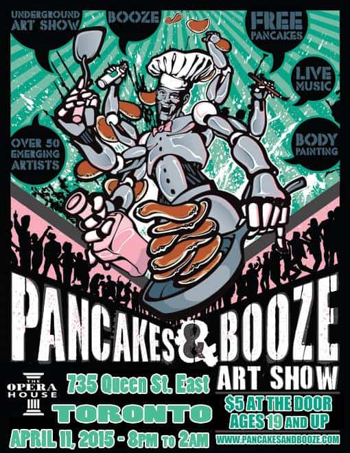 Our Pick of the Week The Pancakes and Booze Art Show