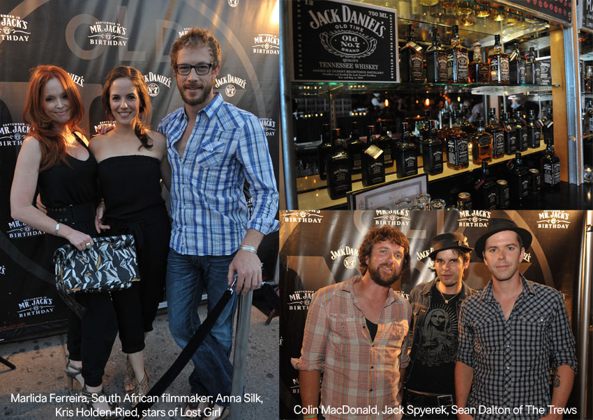 At Jack Daniel's 160th Birthday we knocked back shots with